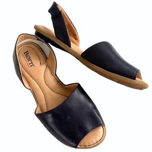 EUC Born leather sandals